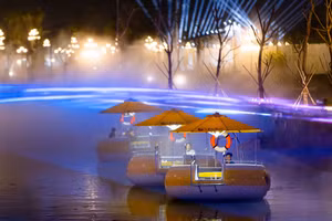 Vẻ đẹp siêu thực trên Dòng sông Ánh sáng T&T City Millennia