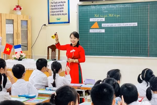 Giáo viên sẽ được tập huấn nội dung chương trình theo cùng một thiết kế sư phạm, thống nhất về cấu trúc bài học. Ảnh minh họa: Moet