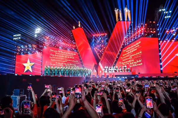 Các concert âm nhạc đang chứng minh rõ sức mạnh của văn hóa Việt khi được 'nâng cánh' bởi công nghệ và sự sáng tạo. Ảnh minh họa: ITN