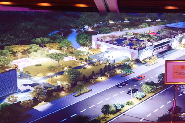 Ý tưởng thiết kế công viên di sản để phát huy giá trị di tích Vườn Chuối. Ảnh: Miên Thảo