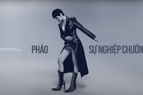 Trước khi bị 'điểm tên', ca khúc 'Sự nghiệp chướng' của Pháo đã thu hút hàng chục triệu lượt xem trên các nền tảng mạng xã hội.