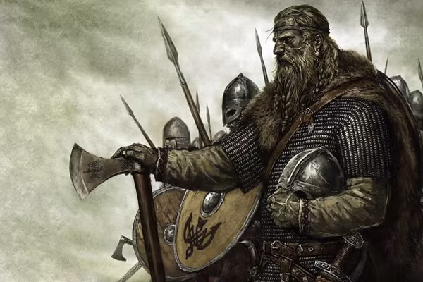 Người Viking được xem là những chiến binh dũng cảm.
