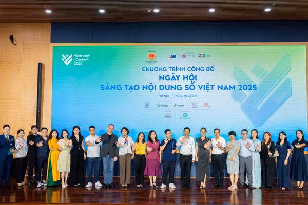 Lễ vinh danh Giải thưởng Sáng tạo nội dung số Việt Nam sẽ diễn ra vào cuối năm 2025. Ảnh: Bộ VH,TT&DL.