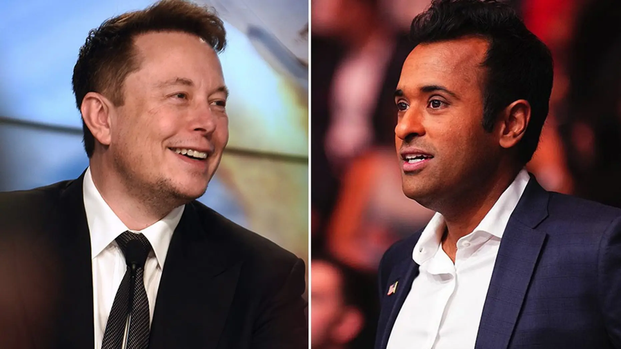 Tỷ phú Elon Musk và tỷ phú công nghệ Vivek Ramaswamy là hai nhân vật được cho là sẽ lãnh đạo DOGE nếu cơ quan này được thành lập dưới thời ông Trump.