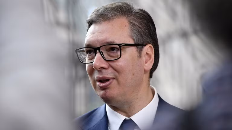 Tổng thống Serbia Aleksandar Vucic.