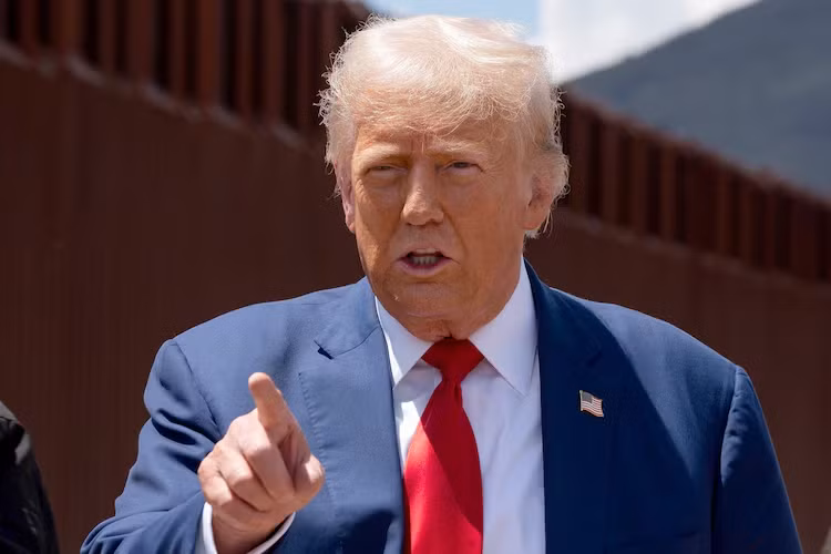 Ông Donald Trump chỉ trích chính quyền Mỹ đương nhiệm của ông Joe Biden và bà Kamala Harris về chính sách biên giới.