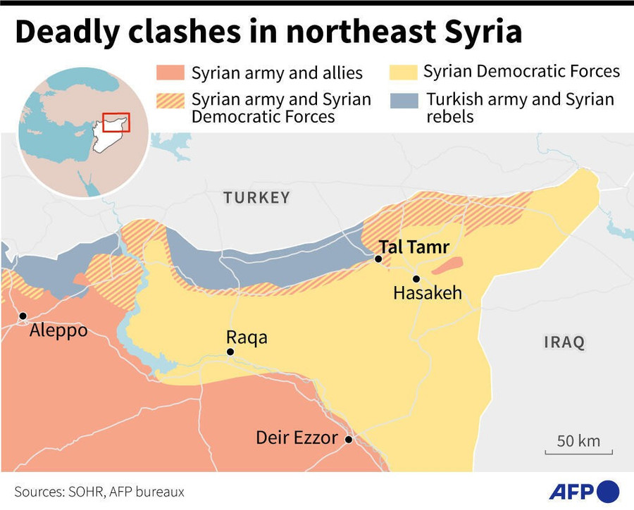 Quân đội Mỹ được triển khai ở Syria hứng chịu các cuộc tấn công trong khi thực chất là xung đột SDF với các bộ lạc địa phương.