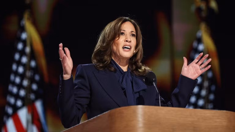 Bà Kamala Harris đang được dự đoán sẽ chiến thắng ông Donald Trump.