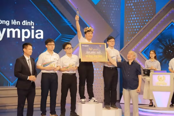Em Lý Thái Dương giành vòng nguyệt quế cuộc thi Quý 2 chương trình Đường lên đỉnh Olympia năm 2026.