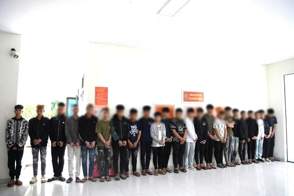 Nhóm đối tượng liên quan trong vụ án (ảnh CAT Phú Thọ).