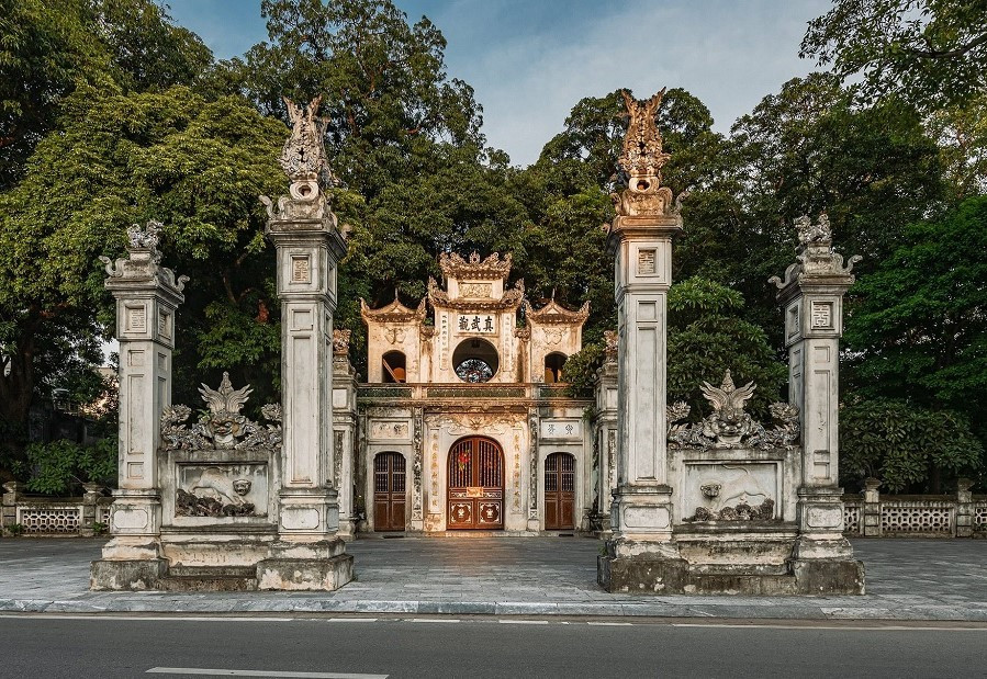 Đền Quán Thánh - nơi từng thờ Văn Xương đế quân.