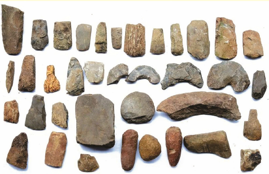 Hiện vật khai quật khu vực Đắk Sơn, tỉnh Đắk Nông. Ảnh: TT. dan-da-dak-son-thanh-am-vang-vong-1.jpg