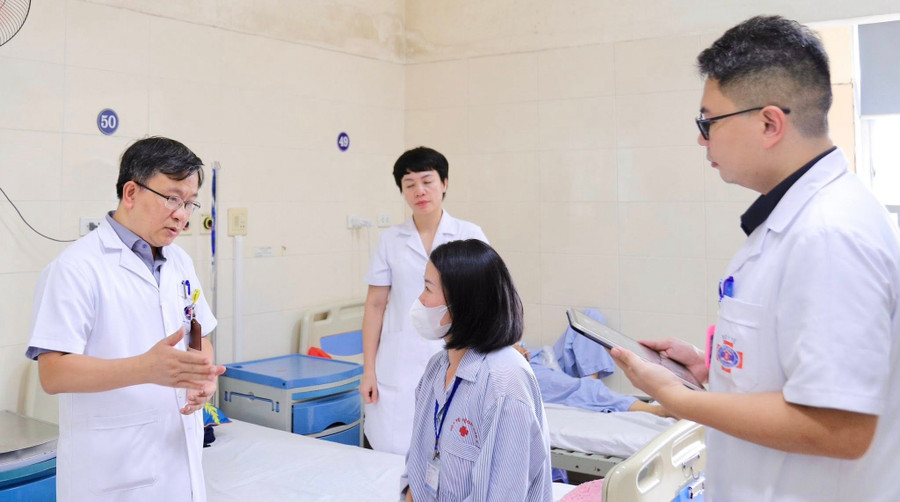 Từ 4/7, bệnh án điện tử đã được tiến hành triển khai trên phạm vi toàn Bệnh viện K. Ảnh: BVCC 