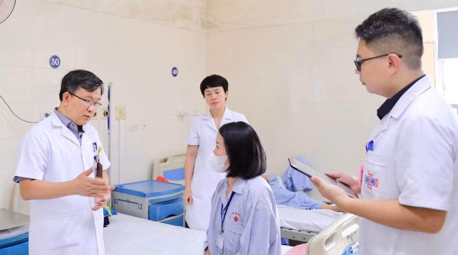 Từ 4/7, bệnh án điện tử đã được tiến hành triển khai trên phạm vi toàn Bệnh viện K. Ảnh: BVCC 