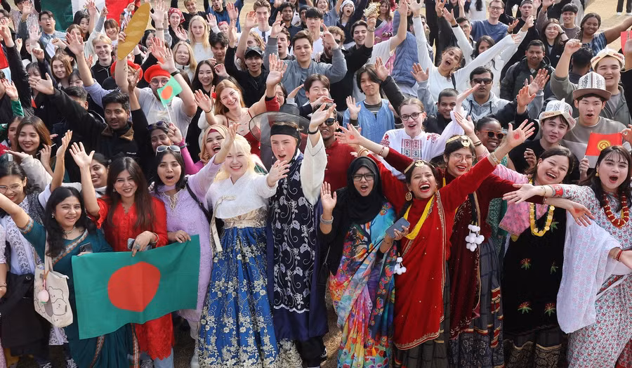 Đại học Yonsei, Hàn Quốc cung cấp hơn 960 khóa học giảng dạy bằng tiếng Anh.