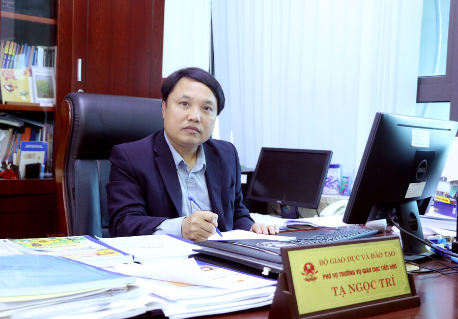 TS Tạ Ngọc Trí - Phó Vụ trưởng Vụ Giáo dục phổ thông. Ảnh: Khôi Nguyên nhan-dien-dung-de-dau-tu-trung-1.jpg