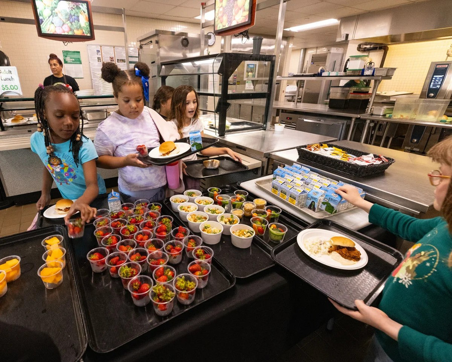 Học sinh Thụy Điển chọn ăn lành mạnh nhờ mô hình bữa ăn bền vững.