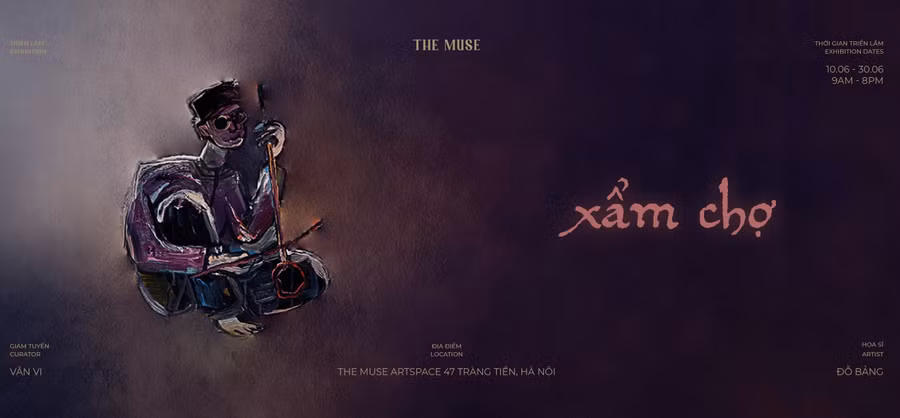 Triển lãm 'Xẩm chợ' của họa sĩ Đỗ Bảng không diễn ra theo thời gian dự kiến.