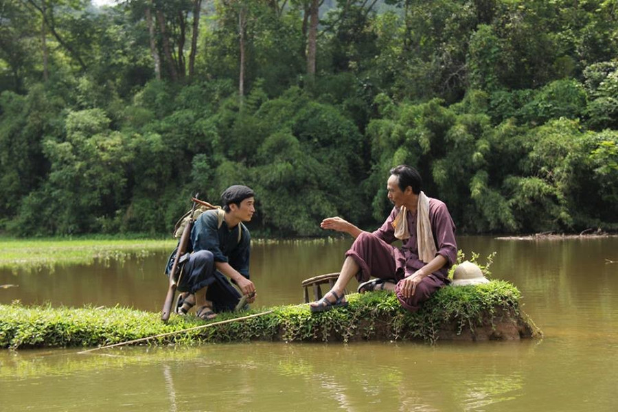 Cảnh trong phim 'Nhà tiên tri' về hình tượng Chủ tịch Hồ Chí Minh. Ảnh minh họa: ITN.