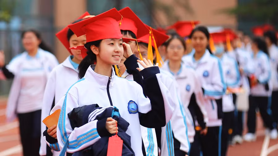 Kéo dài kỳ nghỉ giúp học sinh Trung Quốc giảm áp lực trong học tập. 