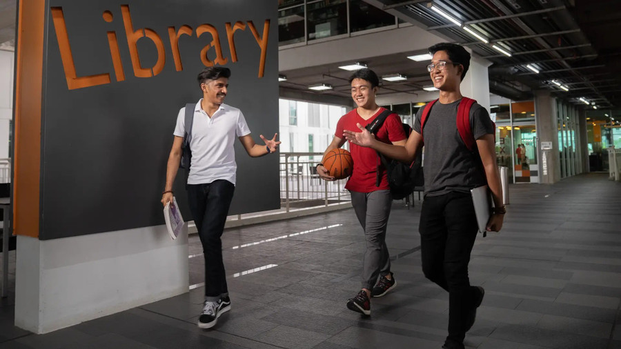 Sinh viên quốc tế học tập tại Malaysia.