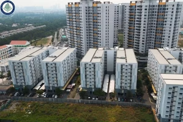 Nhà ở xã hội Tiên Dương 1 (Hà Nội) cung cấp khoảng 3.530 căn hộ cho người thu nhập thấp. Ảnh minh họa