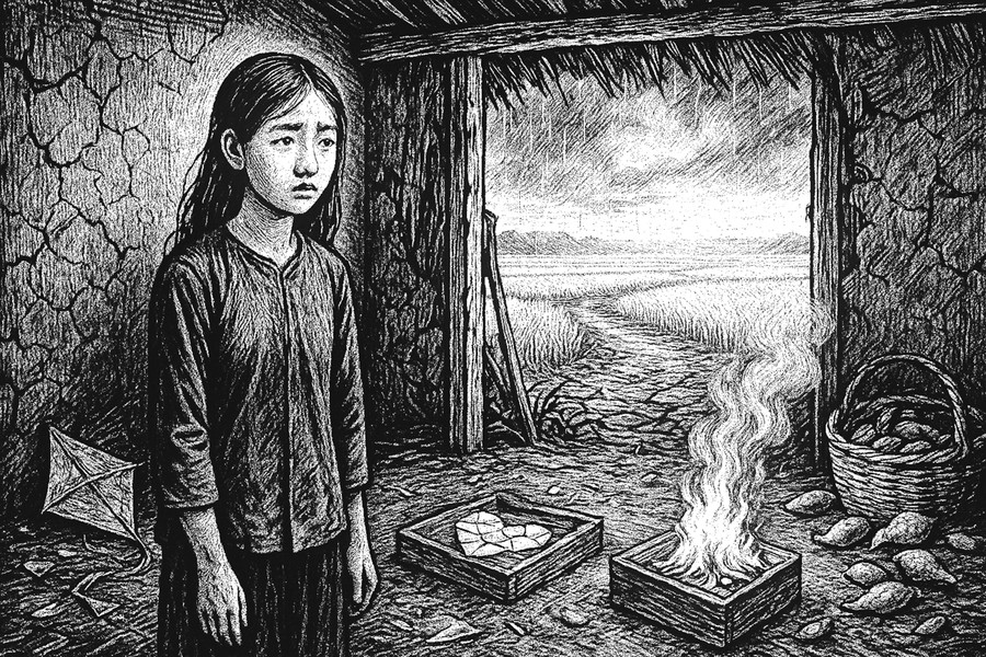 Chiếc hộp gỗ của mẹ