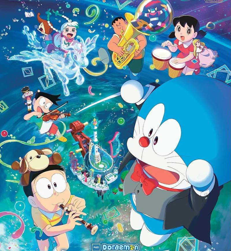 'Doraemon Movie 44: Nobita và cuộc phiêu lưu vào thế giới trong tranh' đang đứng đầu phòng vé tại các rạp Việt. phim-hoat-hinh-viet-nam-cham-chan-ra-rap-phim-ngoai-lap-khoang-trong-1.jpg