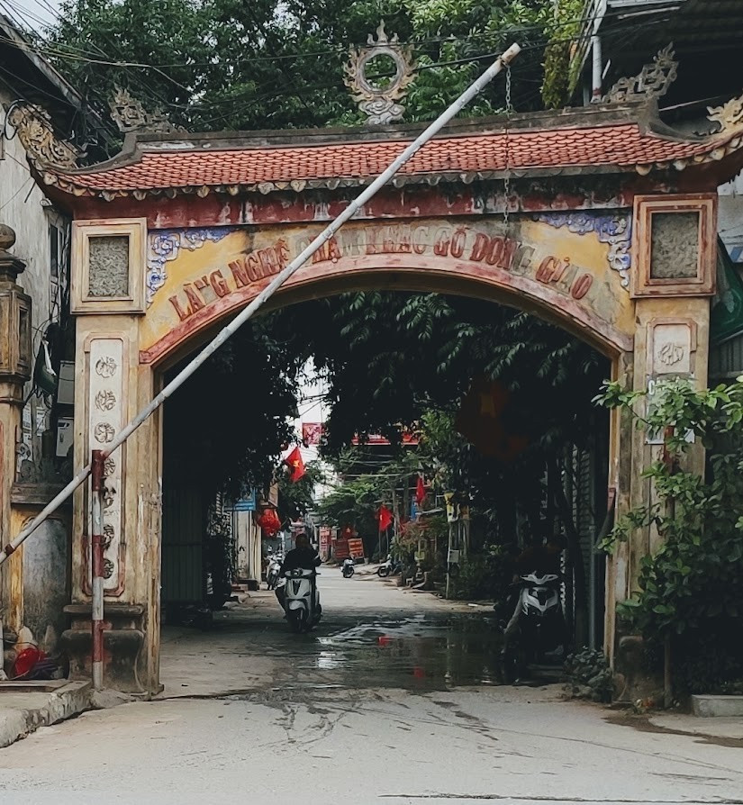 Làng nghề mộc Đông Giao có lịch sử hơn 300 năm.