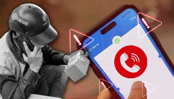 Đối tượng lừa đảo giả danh shipper thường gọi điện đúng thời điểm người dân chờ nhận hàng để chiếm đoạt tài sản. Ảnh minh họa: INT