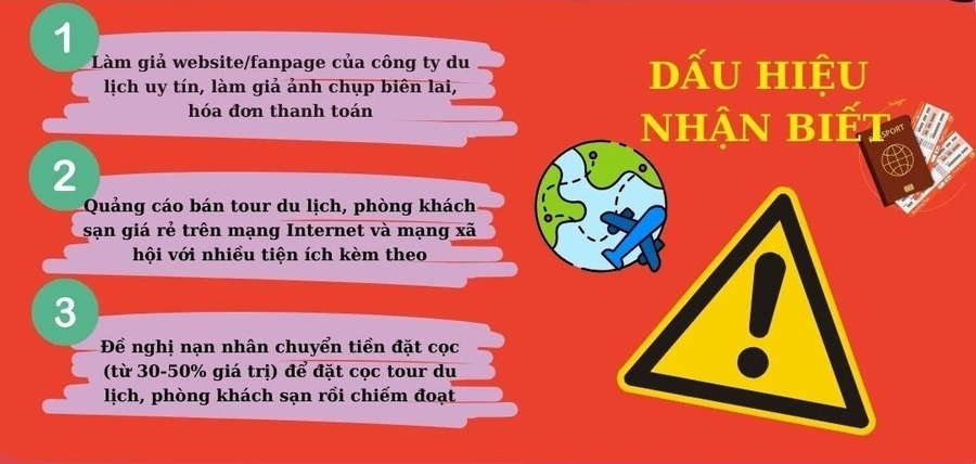 Dấu hiệu nhận biết các chiêu trò lừa đảo.