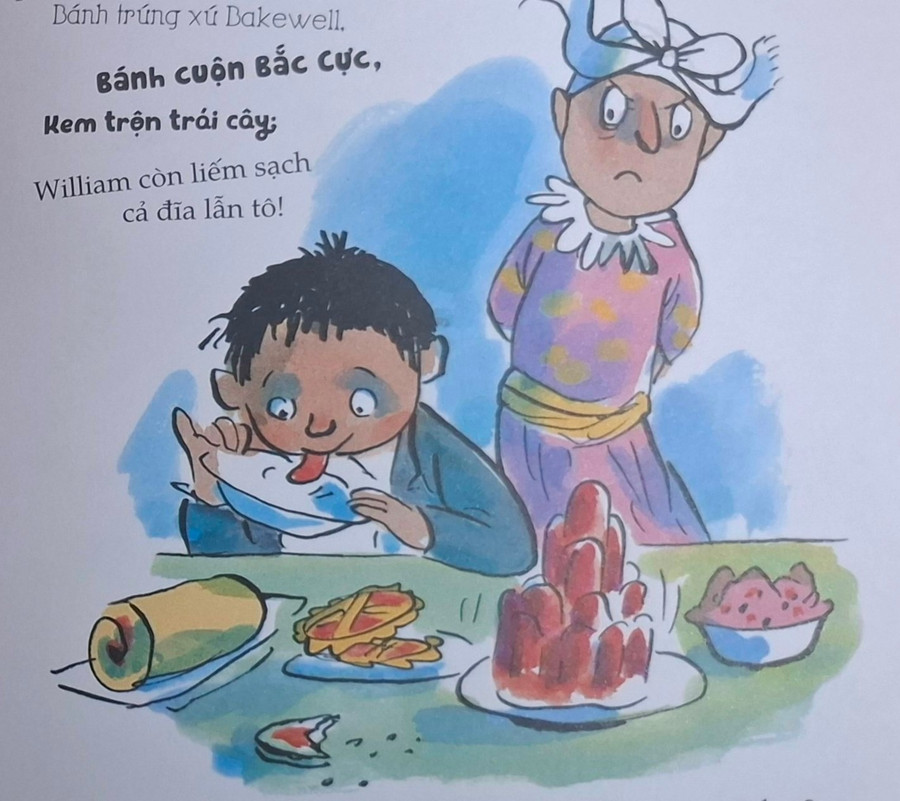 Tranh minh họa sinh động, hấp dẫn của họa sĩ Tony Ross cho tác phẩm 'Lũ trẻ hư nhất quả đất 1'. Ảnh: Anh Sơn. bai-hoc-tu-lu-tre-hu-4.jpg