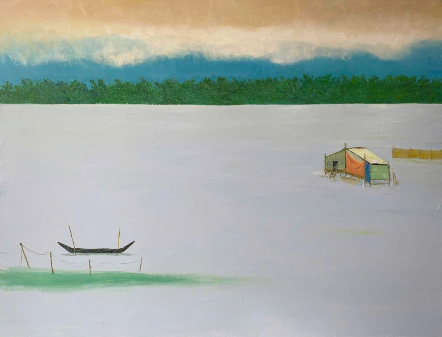 Tranh của họa sĩ Võ Tá Hùng.