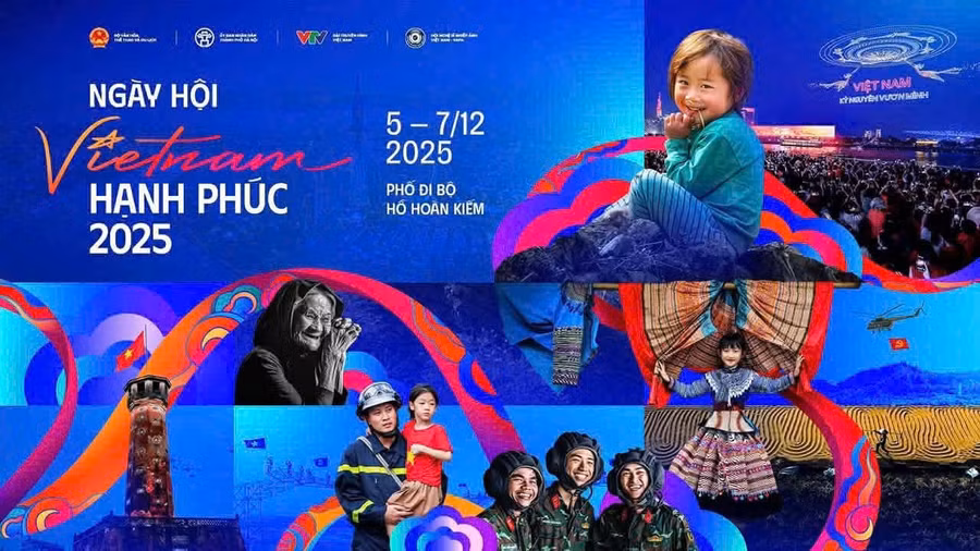 Poster Vietnam Happy Fest 2025.