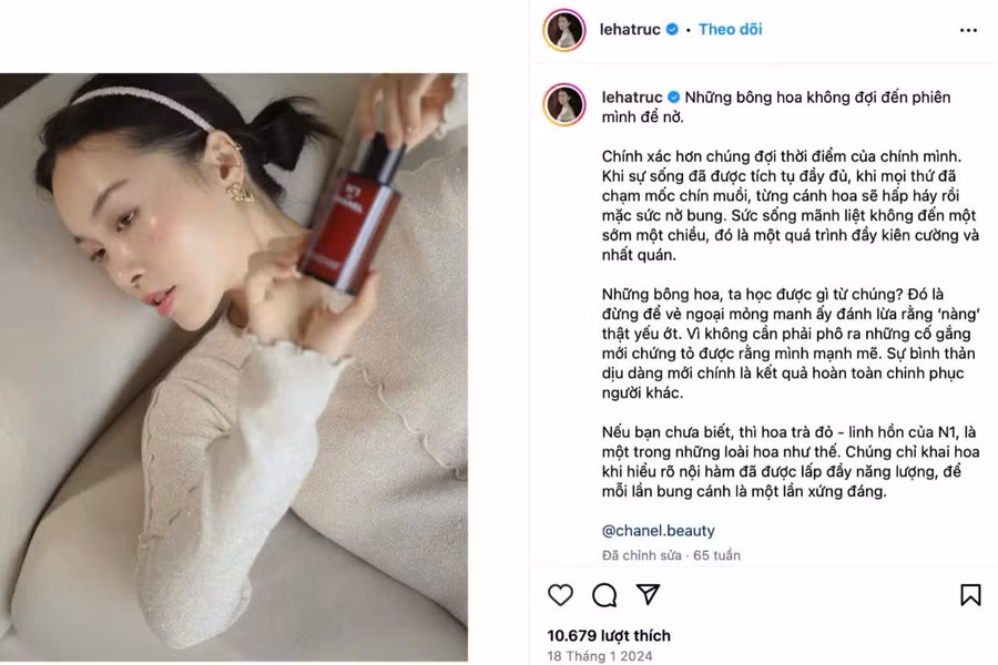 KOL với lượng người theo dõi lớn có khả năng thu hút nhiều đối tượng khách hàng cho doanh nghiệp. Ảnh chụp màn hình