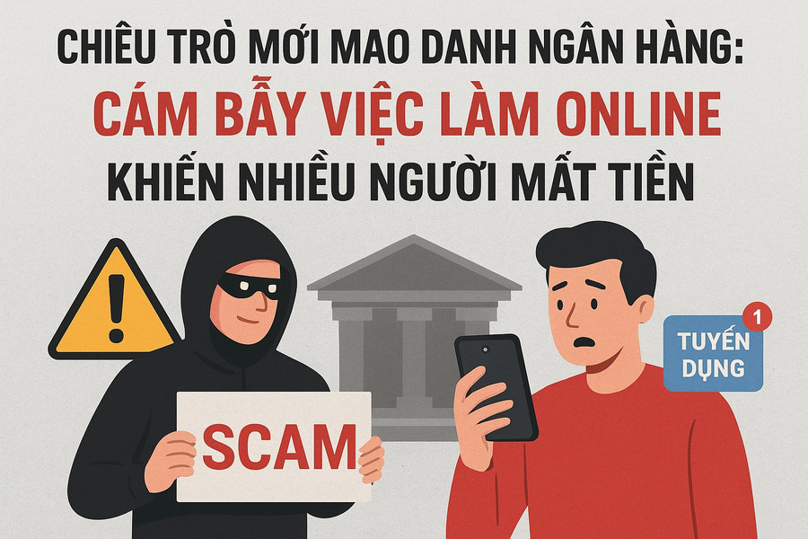 Thủ đoạn lừa đảo được thực hiện theo kịch bản khá tinh vi và có tổ chức. Ảnh minh họa: INT chieu-lua-moi-mao-danh-du-an-quy-nhieu-nguoi-sap-bay.png