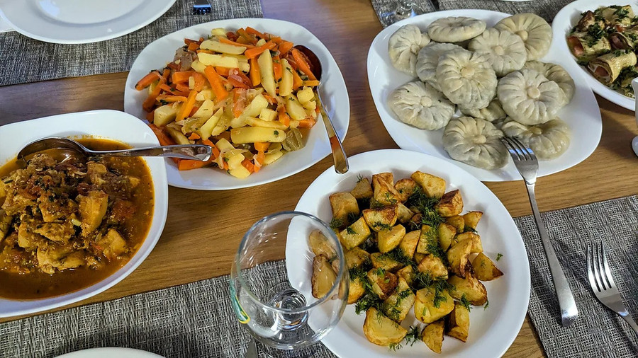 Món ăn ở Pankisi cực đẹp mắt và ngon miệng. Ảnh: Bbc.com bien-diem-nong-khung-bo-thanh-thien-duong-du-lich-3.jpg