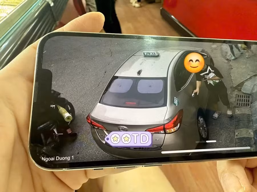 Camera ghi lại hình ảnh K. bỏ nhà và làm theo chỉ dẫn của các đối tượng lừa đảo. Ảnh: CA