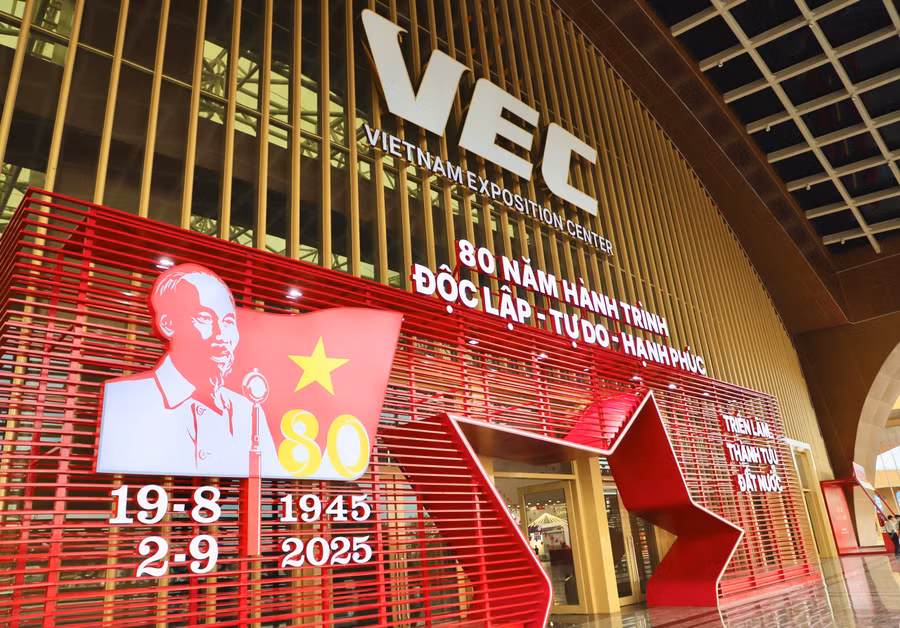 Địa điểm tổ chức Lễ khai mạc triển lãm sẽ diễn ra tại Phòng Grandballroom, Trung tâm Hội nghị VinPalace, thuộc Trung tâm Triển lãm Quốc gia. Ảnh: Bộ VH,TT&DL.