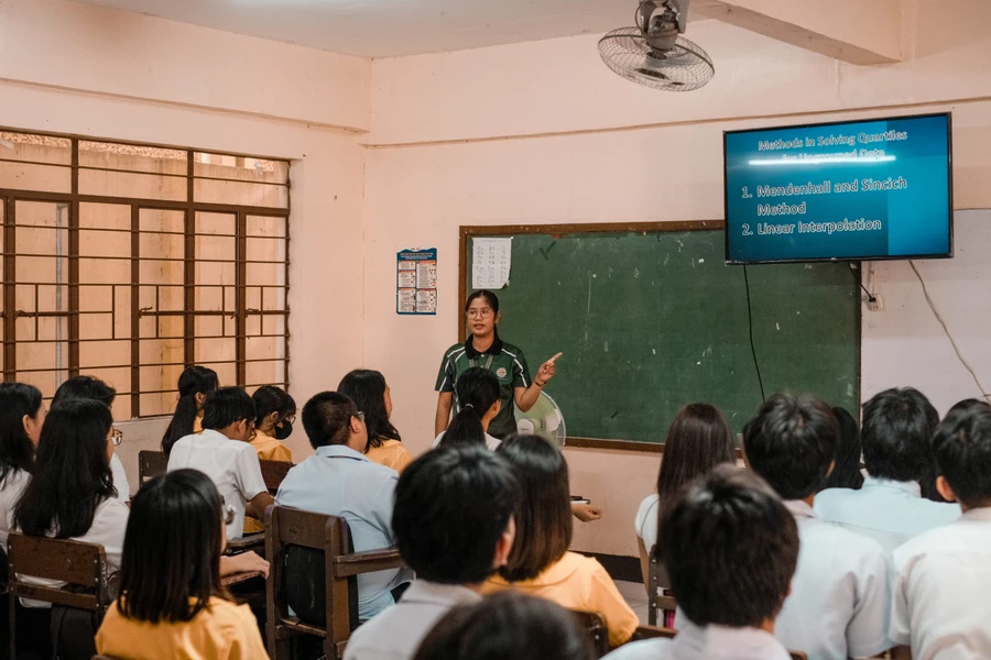 Học sinh Philippines gặp khó khăn về đọc, viết và tính toán.