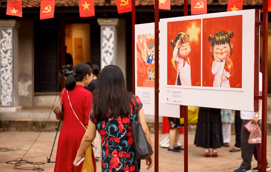 Mỗi tác phẩm là một câu chuyện về niềm tự hào dân tộc.