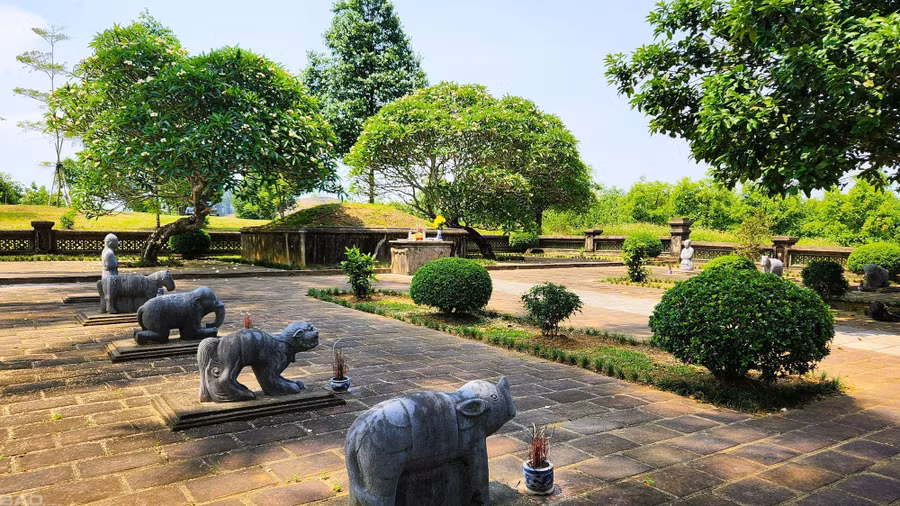 Lăng mộ vua Lê Túc Tông. Ảnh: INT.