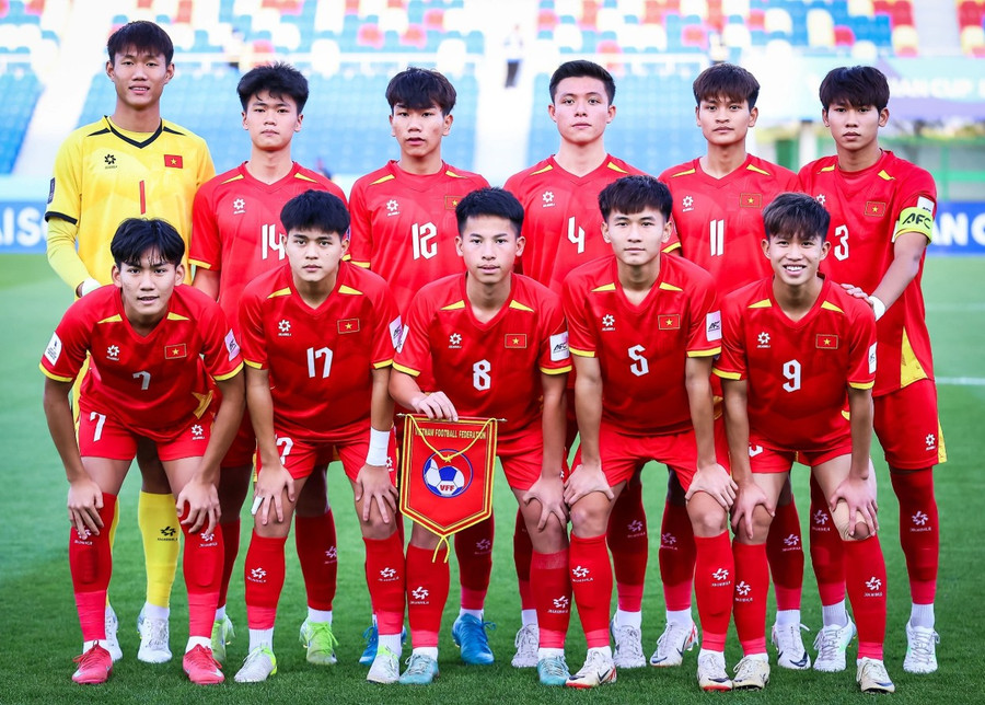 Từ tiềm năng tới thành công là cả chặng đường dài của U17 Việt Nam. Ảnh: INT