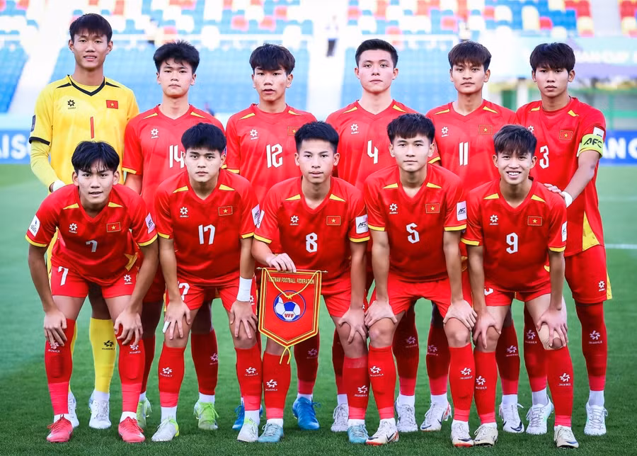 Từ tiềm năng tới thành công là cả chặng đường dài của U17 Việt Nam. Ảnh: INT