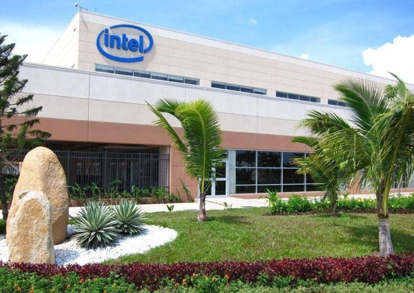 Nhà máy Intel tại Khu công nghệ cao TPHCM. Ảnh: Intel Products Việt Nam