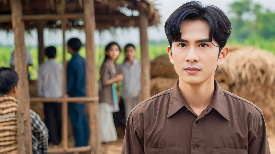 Ca sĩ Đan Trường sử dụng AI trong MV 'Em ơi ví dầu'. Ảnh chụp màn hình nghe-thuat-trong-ky-nguyen-tri-tue-nhan-tao-nguoi-tre-dan-loi-2.jpg