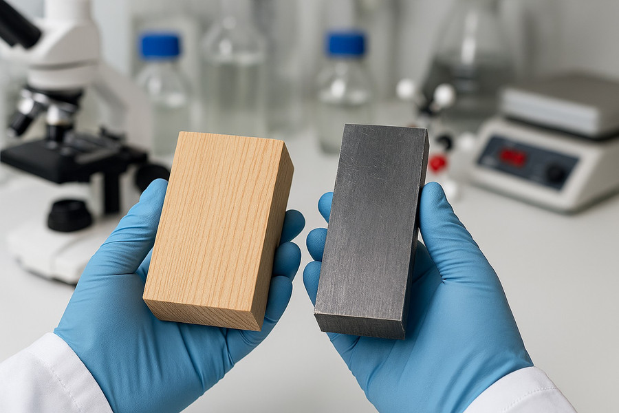BioStrong Wood - một loại gỗ được gia cường bằng nấm và nhiệt, có độ bền kéo cao hơn cả thép không gỉ SAE 304. biostrong-wood-sieu-go-manh-hon-thep-1.png