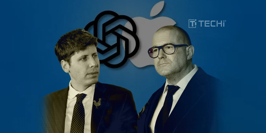 Jony Ive (phải) cùng Sam Altman. Ảnh: OpenAI cuoc-dua-ngay-cang-khoc-liet-1.jpg