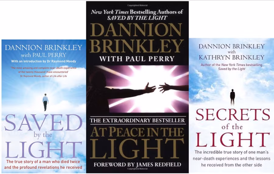 Các quyển sách nổi tiếng của Dannion Brinkley.