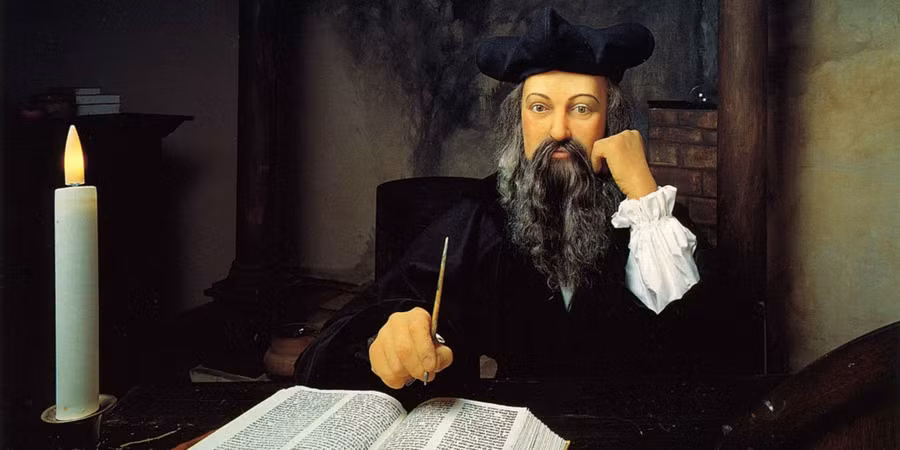 Nhà tiên tri Nostradamus (1503 - 1566).